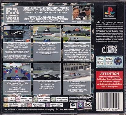 Formula One 98 - PS1 (B Grade) (Genbrug)